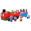 【中古】アンパンマン アンパンマンはじめてハウスドールセット SLマンと8人のなかまたち 対象年齢 2才以上
