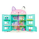 【中古】(ギャビーのドールハウス) Gabby's Dollhouse Purrfect(パーフェクト)ドールハウス フィギュア2個 家具8個 アクセサリー3個 小包2個 サウンド付