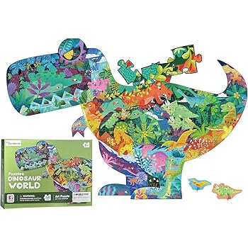 【中古】パズル パズル 子供 動物の形のパズル 子供向けのカラフルで楽しい動物の形のパズル 学習知育..