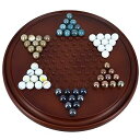 【中古】ビー玉でゲーム中国チェッカーは、インドからの木のおもちゃを手作り