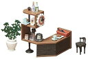 【中古】ハコルーム くまのがっこう カフェカウンターキット 色分け済みプラモデル