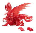 【中古】56ピース クリスタルパズル レッドドラゴン(3)
