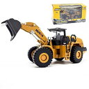 【中古】Ailejia 1/50スケール ダイカスト 連結式機械式ローダー ブルドーザー 合金モデル 建設車両 モデル エンジニアリング 車 おもちゃ 機械ロー...