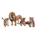 【中古】Schleich Lion Family Scenery Pack(3)