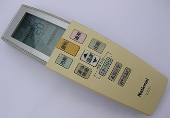 【中古】ナショナル エアコンリモコン A75C2590