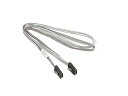 【中古】Supermicro cbl-0281l-01 75 cm Mini - SAS ( SFF - 8087 ) to Mini - SAS ( SFF - 8087 )ケーブル(2)