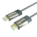 【中古】ホーリック 光ファイバー HDMIケーブル 50m メッシュタイプ HH500-606GY