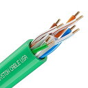 【中古】Syston Cable Technology Cat6e イーサネットインターネットケーブル - 90フィート、600MHz 23AWG ソリッド裸銅...