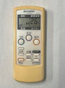 【中古】シャープ エアコンリモコン A647JB