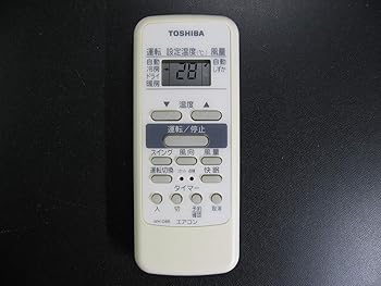【中古】東芝エアコン純正リモコンWH-D8B