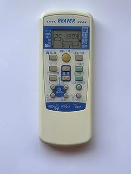 【中古】ビーバー エアコンリモコン RKX502A001M