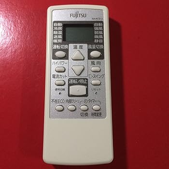 【中古】富士通 エアコンリモコン AR-RCG1J
