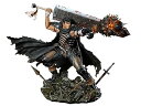【中古】TVアニメ「ベルセルク」 ガッツ 黒い剣士Ver. 約265mm PVC&ABS製 塗装済み完成品フィギュア