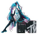【中古】フリュー 初音ミク × MTV 1/7スケール PVC製 塗装済み 完成品 フィギュア(3)