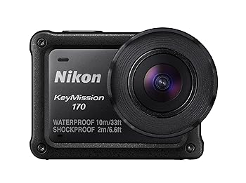 【中古】Nikon 防水アクションカメラ KeyMission 170 BK ブラック