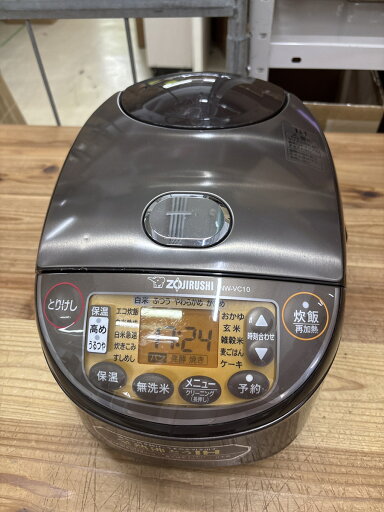 〈中古〉象印 IH炊飯ジャー (5.5合炊き) 極め炊き ブラウン NW-VC10-TA 〈中古〉象印 IH炊飯ジャー (5.5合炊き) 極め炊き ブラウン NW-VC10-TA