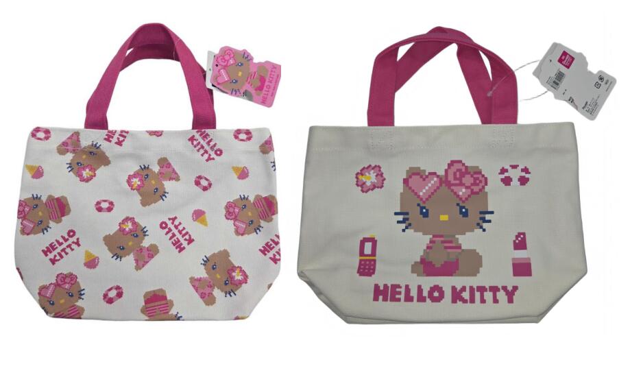 Rakuten - キティ バッグ ドット ミニ ランチバッグ トートバッグ 小物入れ ハローキティ キティちゃん グッズ キャラクター サンリオ sanrio