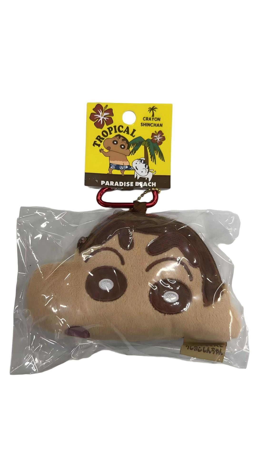 Rakuten - 日焼けクレヨンしんちゃん　ダイカットポーチ　トロピカルしんちゃん