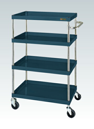 サカエCSパールワゴン（中量タイプ・直進安定金具付）CSP-75124YSED【お届け先が法人様か個人事業主様のみご注文可能】【キャンセル不可】※一部地域「送料別」