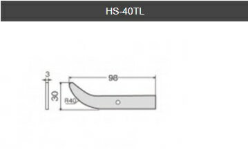 【太洋電機産業】 goot グット HS-40用 替こて先品番:HS-40TL