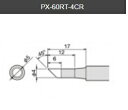 【太洋電機産業】 goot グット 替こて先 品番:PX-60RT-4CR(4)