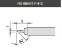 【太洋電機産業】 goot グット 替こて先 1C型品番:RX-80HRT-PH1C(4)