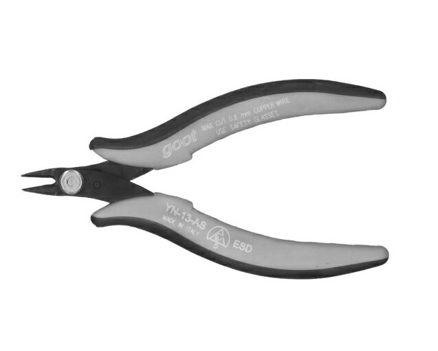 【太洋電機産業】 goot グット 精密ニッパー 静電対策品番:YN-13AS