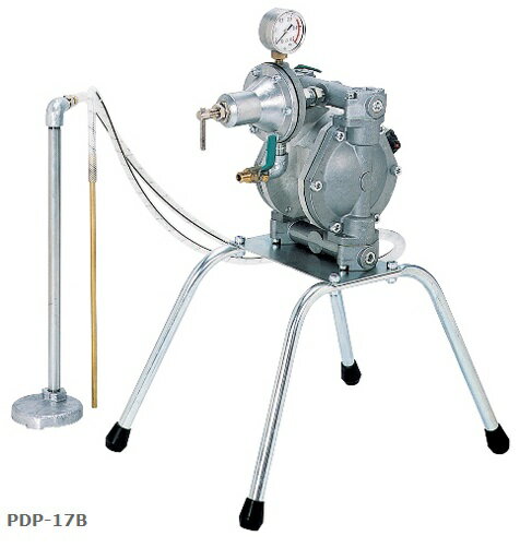 塗料ダイヤフラムポンプ品番：PDP-17B