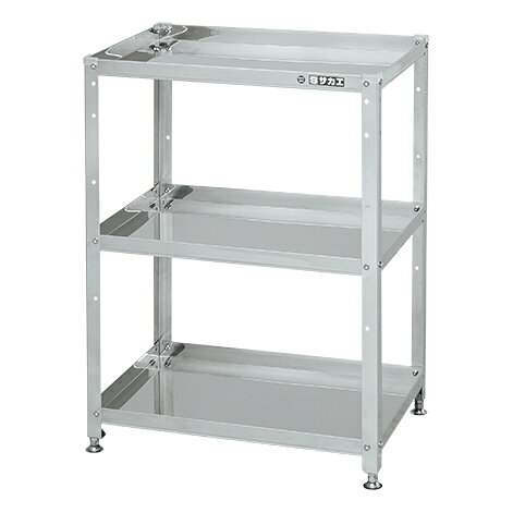 サカエステンレススペシャルワゴン（固定式）SUS430SN4-6483【発送先 法人様・個人事業主様限定】【キャンセル不可】※一部地域「送料別」