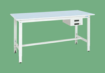 サカエ軽量高さ調整作業台（抗ウイルス天板・キャビネット2段付）TKK8-187BVPB【お届け先が法人様か個人事業主様のみご注文可能】【キャンセル不可】※一部地域「送料別」
