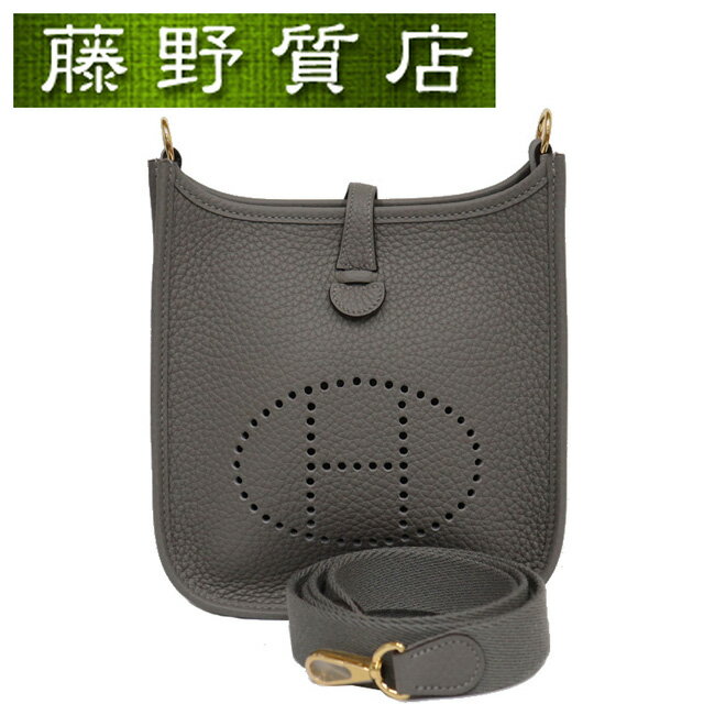 【新品】エルメス HERMES エブリン TPM グリメイヤー ゴールド金具 トリヨン B刻印 2023年 ショルダー 斜め掛け 8068