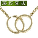 （美品）カルティエ CARTIER ベビーラブ ネックレス K18 YG イエローゴールド ペンダント LOVE 8506