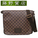 ルイヴィトン LOUIS VUITTON ブルックリンMM ダミエ ブラウン系金具 N51211 ショルダーバッグ メッセンジャーバッグ 斜め掛け 8178