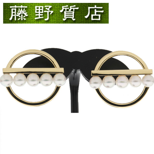 (新品仕上げ済)タサキ TASAKI 田崎 バランス ディヴァイン パール ピアス K18 YG イエロー ゴールド パール イヤリング タサキ ピアス タサキ バランスピアス 両耳 ゴールドピアス レディース 女性 ジュエリー パールピアス ブランドジュエリー earring 8486のサムネイル