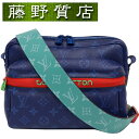 【美品】ルイヴィトン LOUIS VUITTON メッセンジャー PM ショルダー バッグ M43829 斜め掛け モノグラムパシフィック マルチカラー 8214