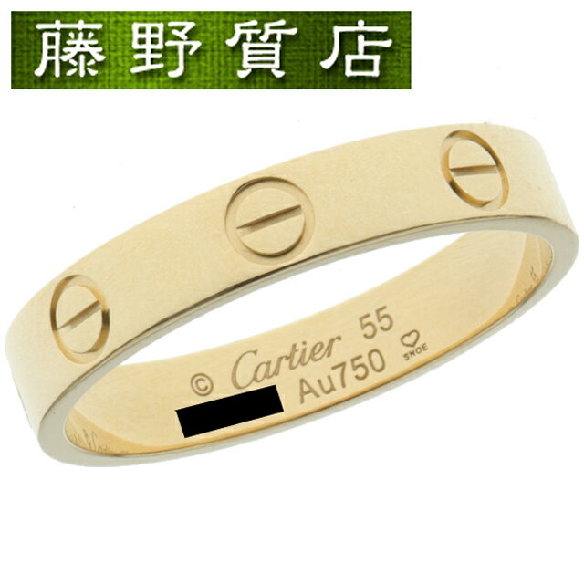 ʡ˥ƥ CARTIER ǥ󥰥 ߥ˥֥ K18 YG  55 B4085000 8630