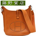 エルメス HERMES エブリン 2PM トリヨン ポティロン □J刻印 2006年 ショルダーバッグ シルバー金具 8237