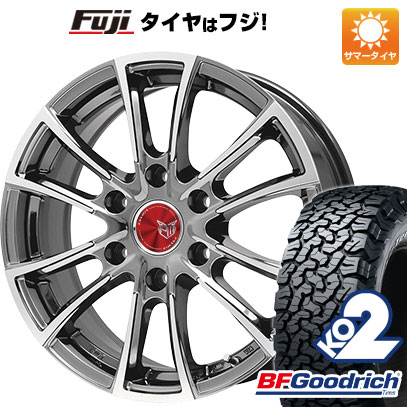 今がお得！ 送料無料 35X12.5R17 サマータイヤ ホイール4本セット PREMIX プレミックス 車道(SBCポリッシュ) 8J 8.00-17 BFG BFグッドリッチ オールテレーンT/A KO2 RWL/RBL