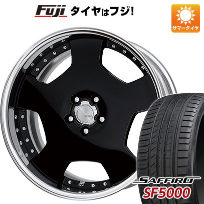 今がお得！ 送料無料 225/35R19 19インチ サマータイヤ ホイール4本セット WORK ワーク ランベック LD1 7.5J 7.50-19 SAFFIRO サフィーロ SF5000(限定)