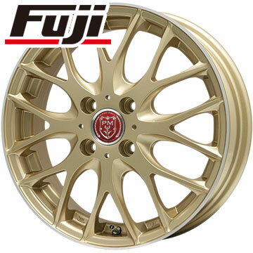 【送料無料 エブリイワゴン】 165/50R15 15インチ PREMIX プレミックス グラッパ(ゴールド/リムポリッシュ) 4.5J 4.50-15 ROADCLAW ロードクロウ RP570(限定) サマータイヤ ホイール4本セット