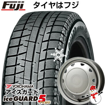 【送料無料】 YOKOHAMA ヨコハマ アイスガード ファイブIG50プラス 145/80R13 13インチ スタッドレスタイヤ ホイール4本セット ELBE エルベ オリジナル スチール 4J 4.00-13