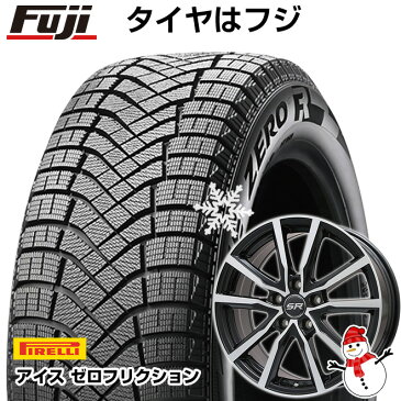 【送料無料 ノア/ヴォクシー専用】 PIRELLI ピレリ ウィンター アイスゼロフリクション 195/65R15 15インチ スタッドレスタイヤ ホイール4本セット BRANDLE ブランドル N52BP トヨタ車専用(平座ナット仕様) 6J 6.00-15