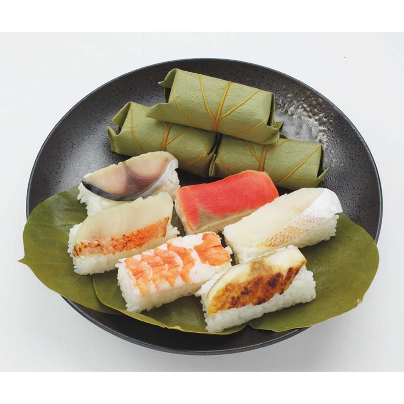 柿の葉すし本舗たなか　柿の葉すし6種