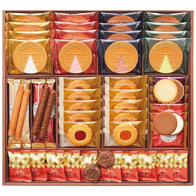 神戸風月堂 ゴーフルセット