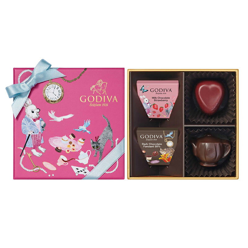 ●V106ゴディバTパーティアソート4粒