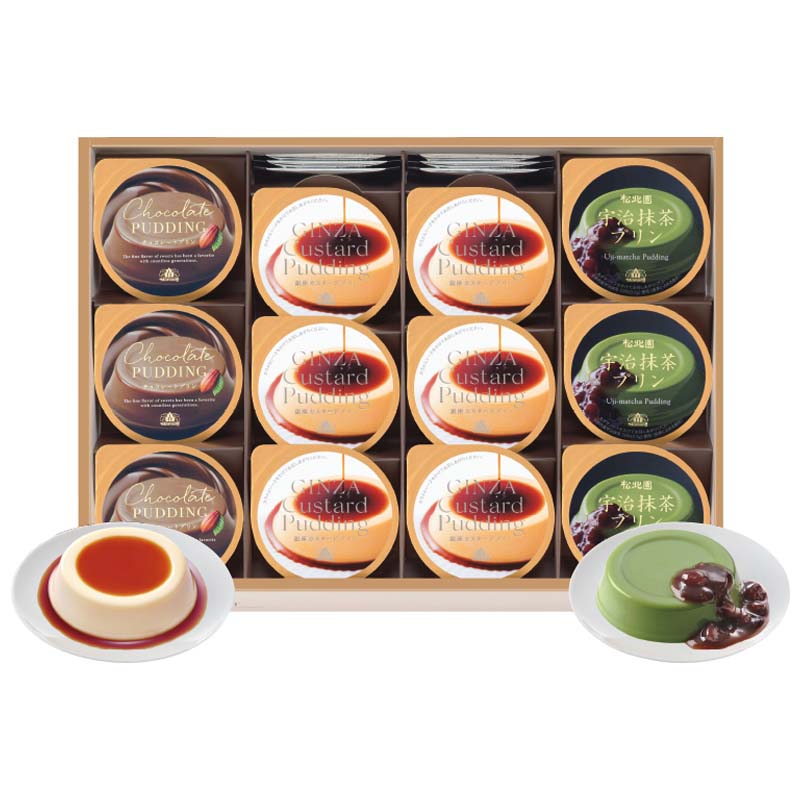 モロゾフ 銀座プリン詰合せ MO1176＃のサムネイル