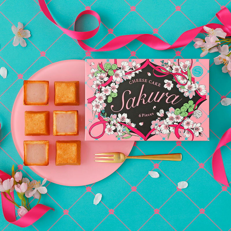 資生堂パーラー さくらチーズケーキ6個入のサムネイル