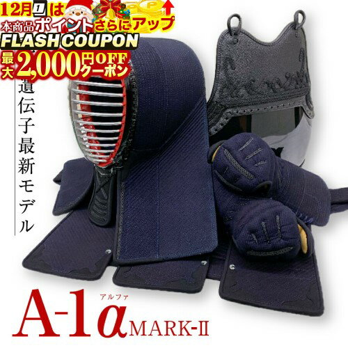 最大2000円OFF対象商品!★ 剣道防具セット「 A-1α MARK-2 」