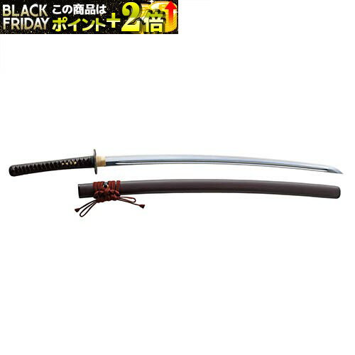 居合刀 新刀肥後拵 (牛革焦茶巻) 【美濃坂製】 居合道 I-105 居合