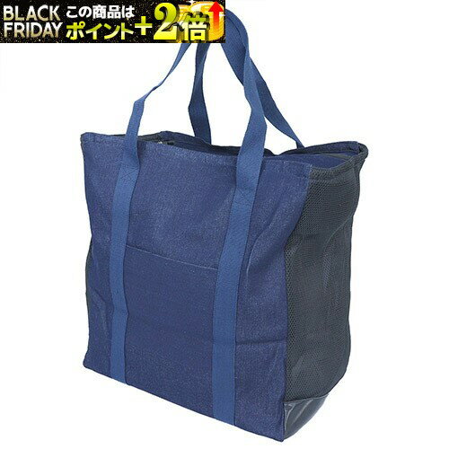 防具袋 剣道 防具袋 メッシュ付きデニムトート型防具袋 ファスナー色：ブラック・レッド トートバッグ..
